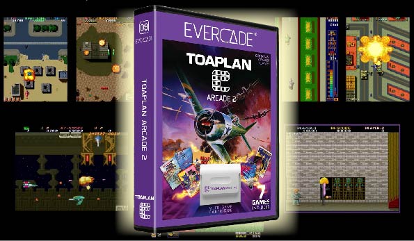 EVERCADE用ゲームカートリッジ『TOAPLAN ARCADE 2』が4月28日にリリース！